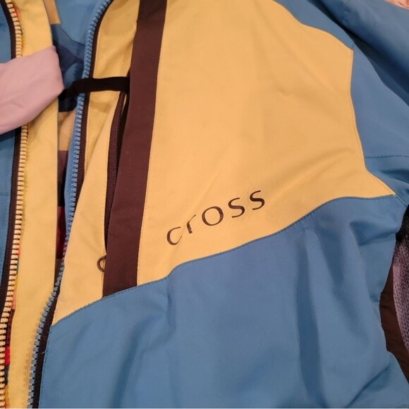 Cross Sweden Men's Ski Snowboarding Jacket Grey Blue Jacket Coat Size M - Picture 8 of 9